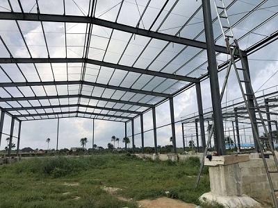 1000 Square Meter Steel Warehouse